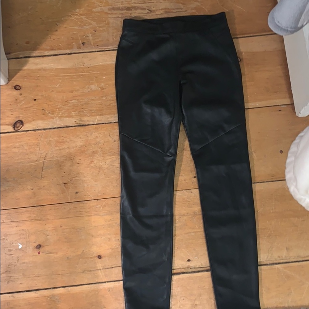 Faux leather new with tags free people pants